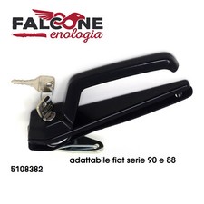 MANIGLIA SX CABINA TRATTORE FIAT SERIE 90 FORD SERRATURA 140.90 110.90 70-88