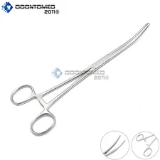 Rochester Pean Hemostat Locking Forceps 8" Curved Tip 