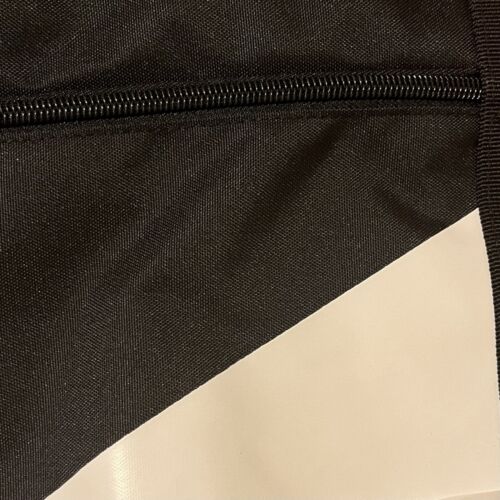 Victoria's Secret PINK Duffle Bag Duffel Colorblock Black White Teal Green NIP - Picture 2 of 2