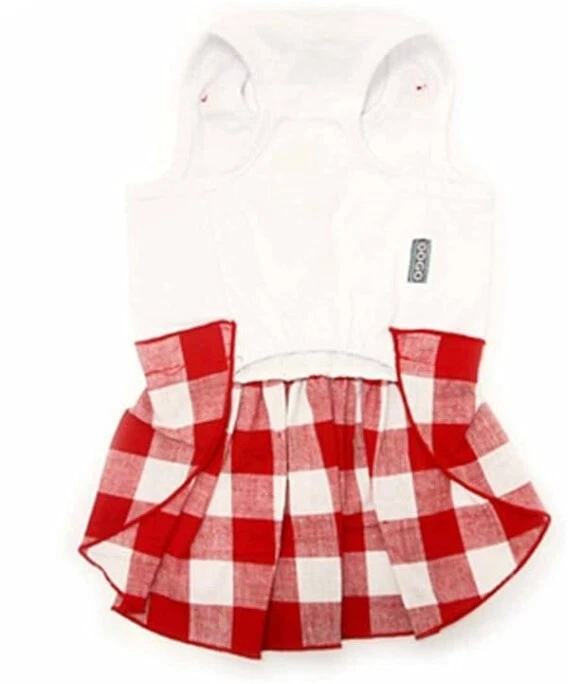 Vestido DOGO Hippie Country Check Perro Talla Pequeña Foto 2 de 4