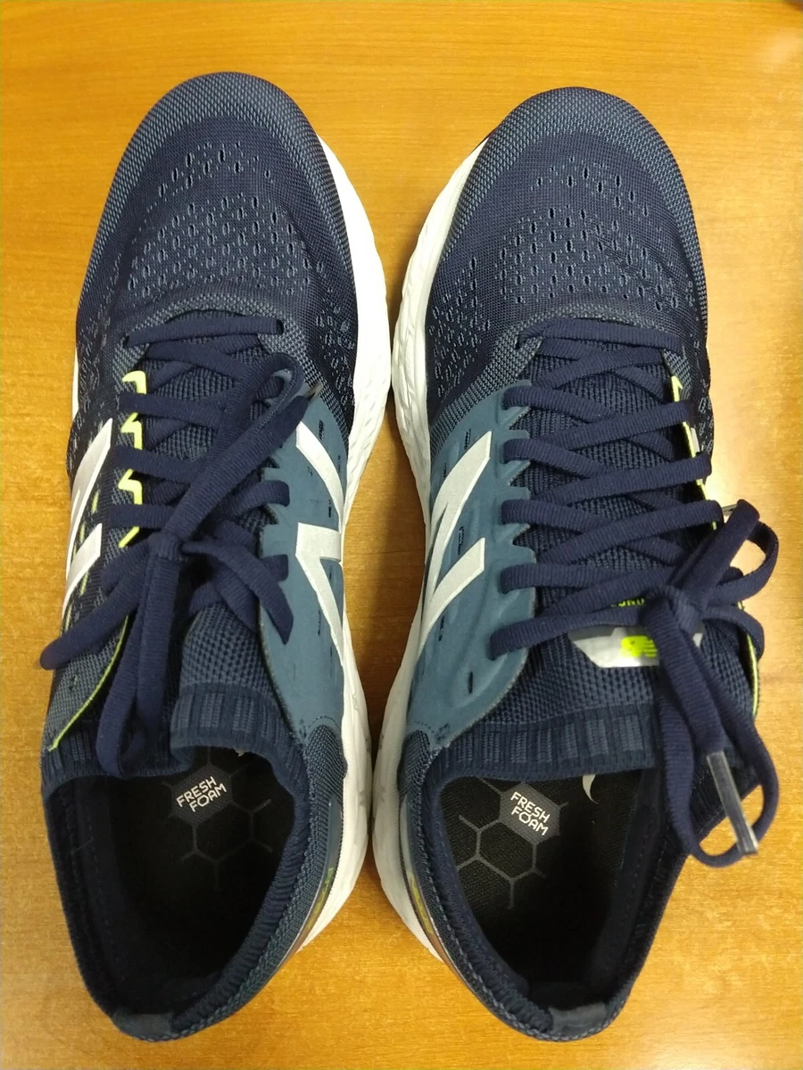 New Balance Mens Fresh Foam Vongo V4 Size 11 Natural Indigo/Lemon 4B-4587 |  eBay
