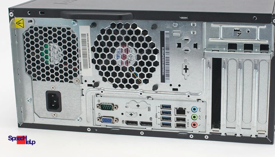 IBM LENOVO THINKSTATION P300 I7 4790 COMPUTER PC WINDOWS 10 128GB 16GB USB DVDRW - Immagine 3 di 4