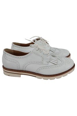 LLOYD Herren Schnürschuhe Klassisch Elegant Weiß Gr. 39,5