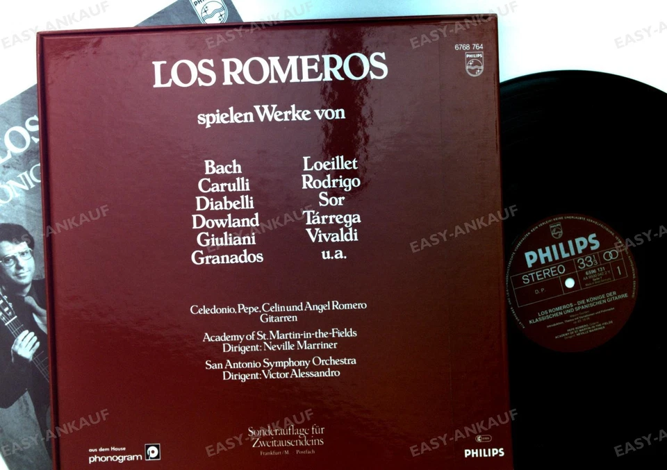 Los Romeros Die Könige Der Klassischen Und Spanische Gitarren GER 10LP Top! | - Image 2 of 2