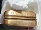 RARE VINTAGE MARC FAEL-PARIS WORLD WAR II BRASS METAL COLOGNE "GAS CAN" — photo 4