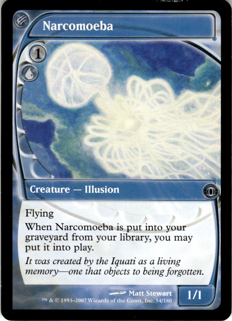 2007 Future Sight Magic The Gathering Narcomoeba 54/180 HP