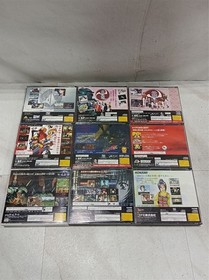 Eight 7885 Sega Saturn Softwares Sold Together 9 Points Detail See Picture