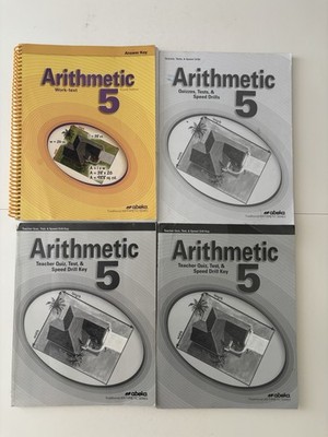 Abeka Arithmetic 5 Fourth Edition.