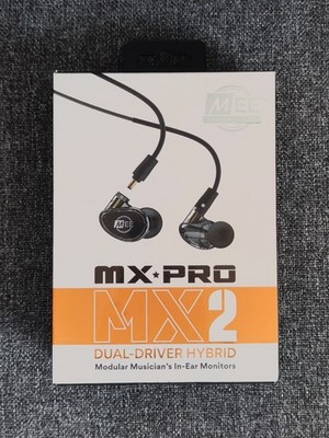 MEE audio MX2 PRO Dual-Driver Hybrid Modular Musician's In-Ear Monitors