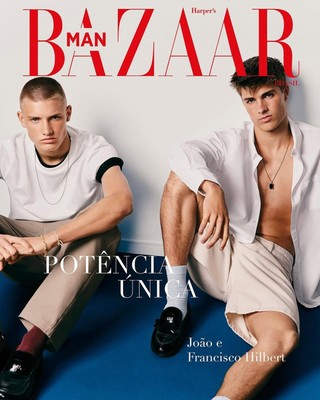 HARPER'S BAZAAR MAN BRAZIL = JOÃO E FRANCISCO HILBERT August 2025 Herren Magazin