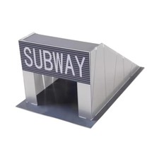 U-Bahn-Modelllandschaftszubehör für Mikro-Landschaftsmodelleisenbahnen