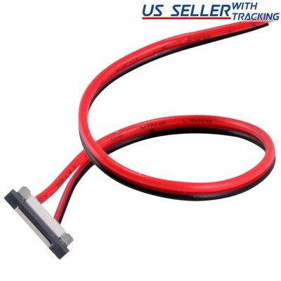 50X 8mm 2-pin Low Profile Solderless Pigtail Connector for 2835 120/m LED Strip