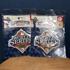 2008 MLB World Series Logo Jersey Patch Philadelphia Phillies LOT OF 2