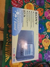 Sony ICF-36 Portable Weather /TV /FM /AM 4 Band Radio - NEW