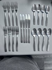 Silverware Flatware Stainless Steel China 20 Piece Set Service For 4