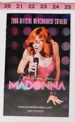 Madonna Merchandise Book Confessions Tour | eBay