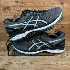Asics Turnschuhe Herren Größe UK 12,5 GT 2000 5 grau blau Straßenlauf Fitnessschuhe