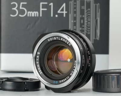 [Near Mint] Voigtländer NOKTON classic 35mm f1.4 II SC Leica M aus JAPAN #5216A