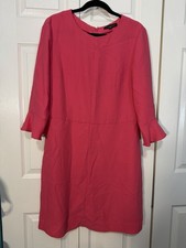 Banana Republic Women's Shift Pink Dress Size 14