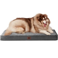 EHEYCIGA Orthopedic XXL Dog Beds for Jumbo Dogs with 50 36 4 inches, Grey
