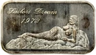 1973 Mother-Lode Mint Sailors Dream 1 oz .999 Fine Silver Bar