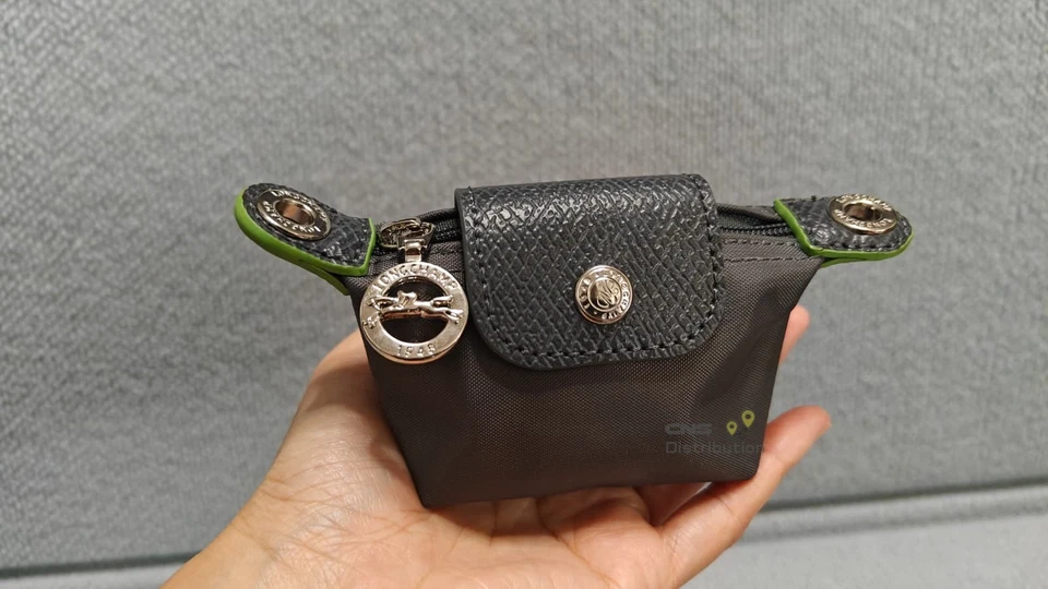 Longchamp Le Pliage Lona Monedero Bolsa Pape NUEVO STOCK EN EE. UU. Y ENVÍO Foto 4 de 4