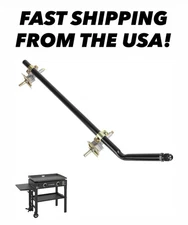 28 Inch Griddle Burner Control Valve with Gas Rail for Blackstone Flat Top