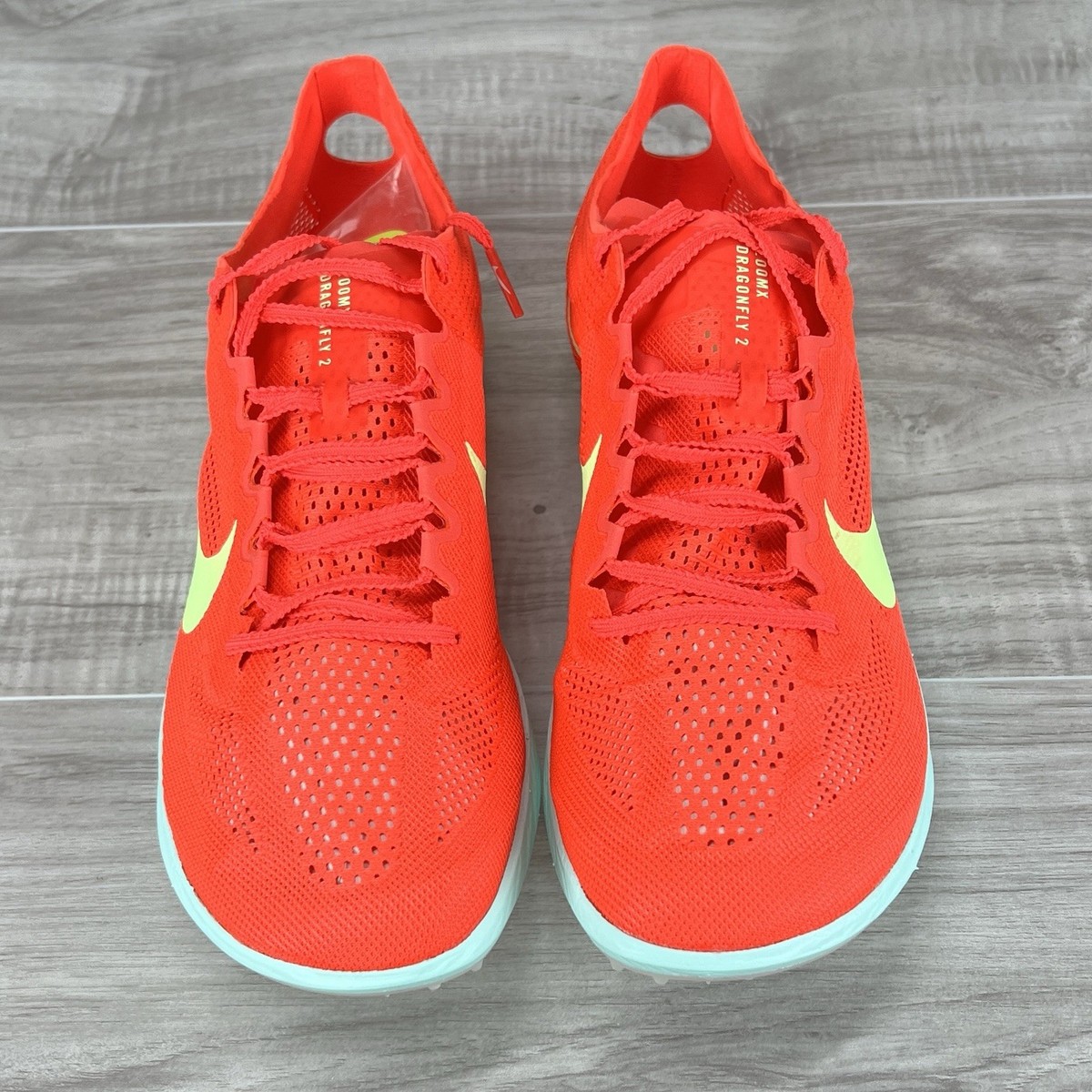 Nike ZoomX Dragonfly 2 Bright Crimson Lime Blast FD8413-600 Men's