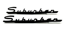 1951 Plymouth Sububan Fender Script Reproductions 1951 Plymouth Sububan Fender Script Reproductions