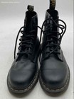 Dr. Martens Unisex Adults Black Leather Lace Up Ankle Combat Boots Size M7 W8 — photo 1