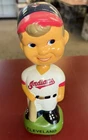 Cleveland Indians Vintage 1990s Ceramic Baseball Bobble Head No Box