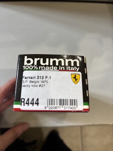 Ferrari 312B GP Belgium 1970 Jacky Ickx #27 1:43 BRUMM R444 - Foto 3 di 4