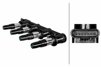 Hella ZüNdspule FüR Chevrolet Orlando J309 1.8 Aveo SchräGheck T250 T255 1.4