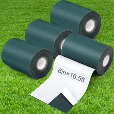 4 Rolls 6 in X 16.5 Ft Artificial Grass Turf Tape Self Adhesive Turf Seam Tape f