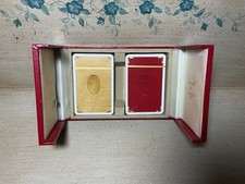 NEW CARTIER - PLAYING CARDS IN ORIGINAL BOX - LES MUST DE CARTIER - 2 PACKS