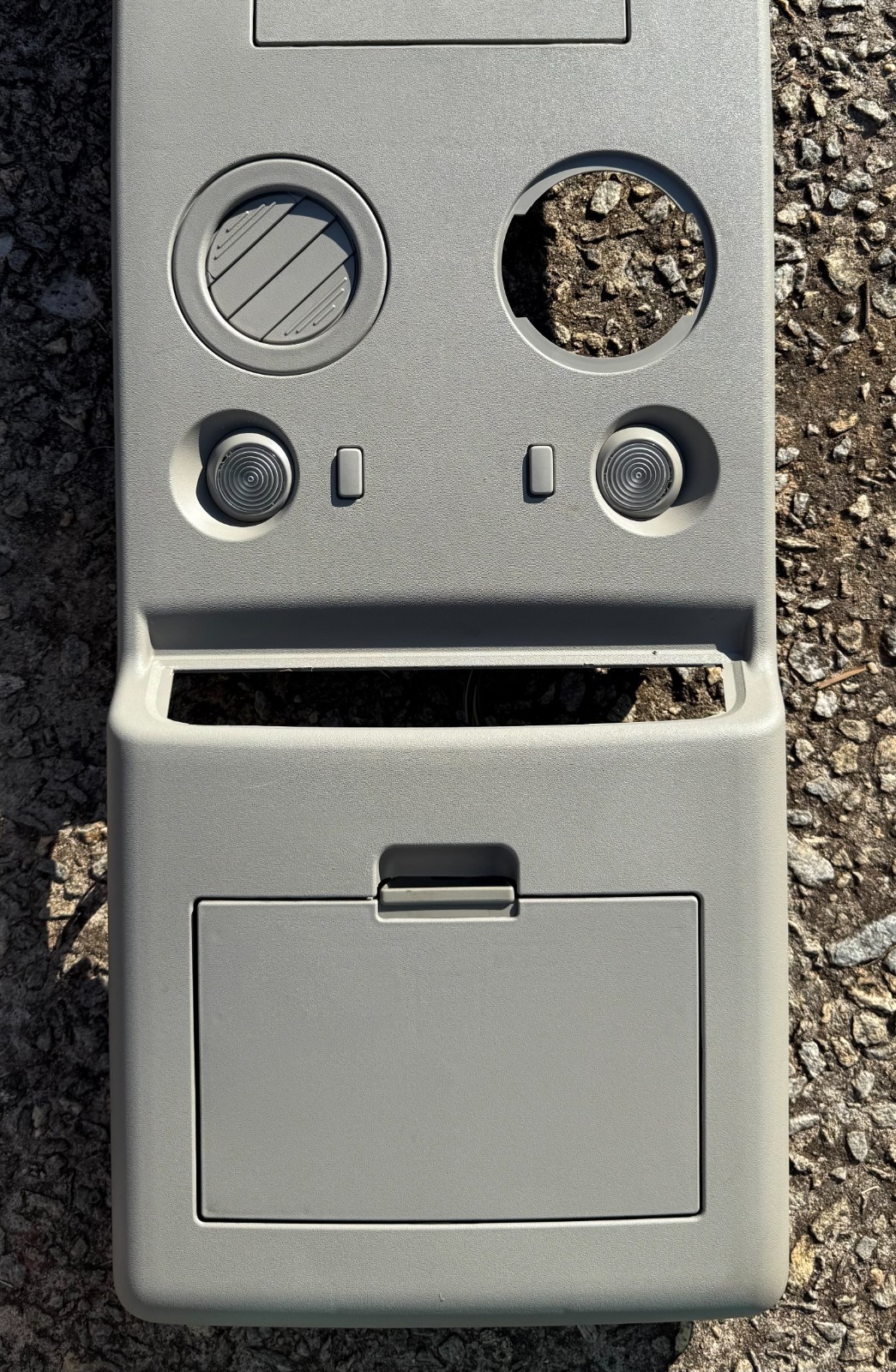 Nissan Armada QX56 2004-2012 Front Overhead Console Storage OEM Gray 96980-ZQ00D