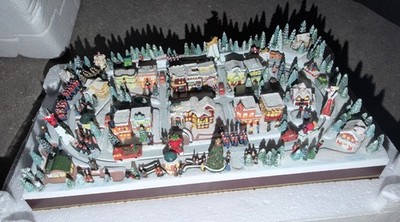 Thomas Kinkade Country Christmas Village