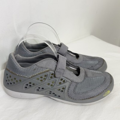 The North Face Hydroshock Mary Jane Women s Shoes Alloy Grey Size 8