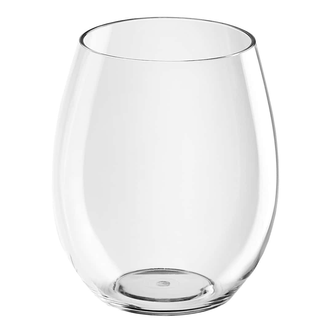 Vaso De Agua En Tritan Transparente 390cc Goldplast Para Piscinas Y Playas