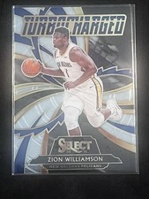 2020-21 Panini Select Zion Williamson Turbocharged #3 New Orleans Pelicans