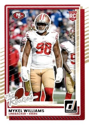 Mykel Williams RC 2025 Donruss Rookies And Highlights #DRH-31 49ers NF ID:163694