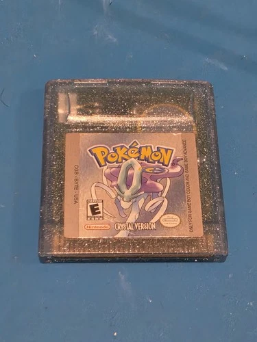 Pokemon Crystal Version (Nintendo Gameboy Color, 2001) GBC Authentic Saves