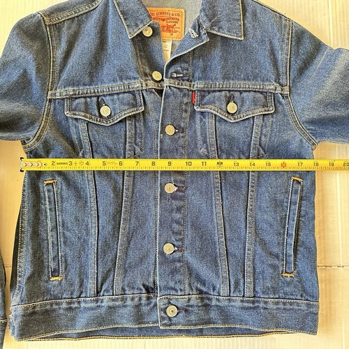 Giacca camionista Levi's lavaggio medio 4 tasche 57511 donna taglia M - Foto 6 di 9