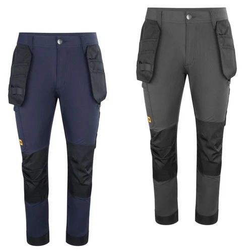 Mens JCB 4-Way Stretch Holster Cargo Work Trade Trousers - 31/33 Leg