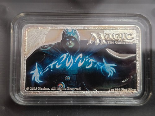 Silver Bar, 1 oz. New Zealand Mint, Jace The Mind Sculptur -Magic the Gathering - Picture 3 of 4