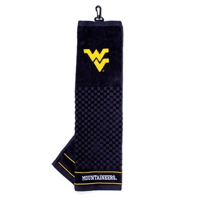 West Virginia Mountaineers Golf Towel - Team Golf  - Embroidered Club Bag