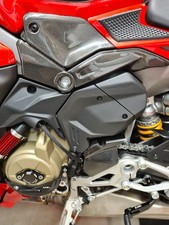 FIANCHETTI SOTTO SELLA CARBONIO LUCIDO DUCATI STREETFIGHTER V4 V4S 2025 2026