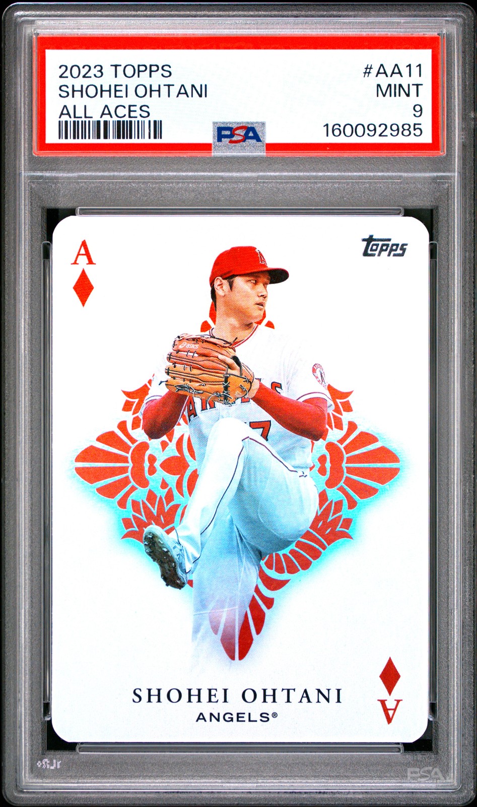 2023 TOPPS ALL ACES #AA11 SHOHEI OHTANI PSA 9