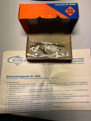 Roco Spur N Beleuchtungssatz 2593 | Zustand: Neu