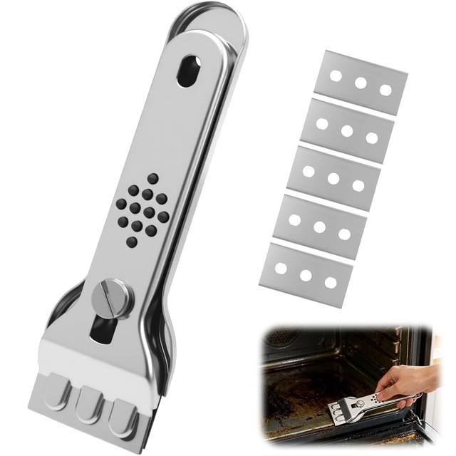 Oven Glass Hob Cleaning Tool Non-Scratch Multi-purpose Cleaner